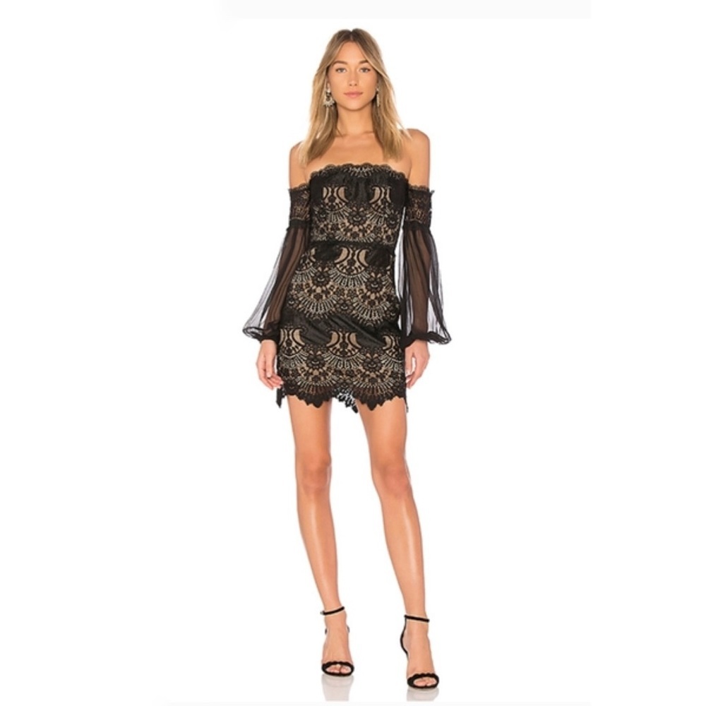 REVOLVE X By NBD Annica Dress in Black Size S